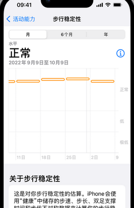 滨海iPhone手机维修如何在iPhone开启'步行稳定性通知'