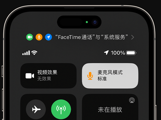 滨海苹果授权维修网点分享iPhone在通话时让你的声音更清晰 