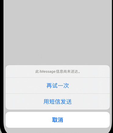 滨海apple维修iPhone上无法正常发送iMessage信息