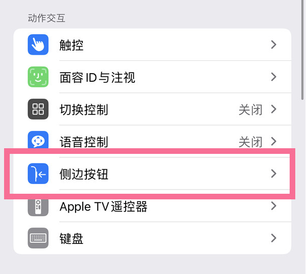 滨海苹果14维修店分享iPhone14 Plus侧键双击下载功能关闭方法 