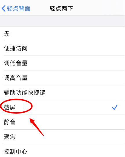 滨海苹果手机维修分享iPhone12如何启用双击截屏 